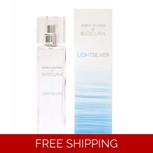 Anna Biondi LIGHT SILVER Women Eau de Parfum 75ml 2.54 oz Perfume Natural Spray