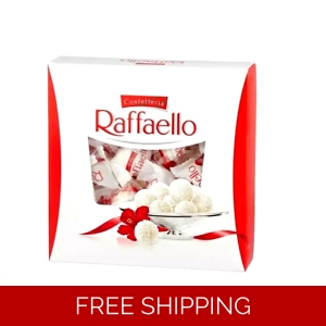 FERRERO RAFFAELLO 25 Sweets Crispy Creamy Almond Coconut Pralines 260g 9.2oz