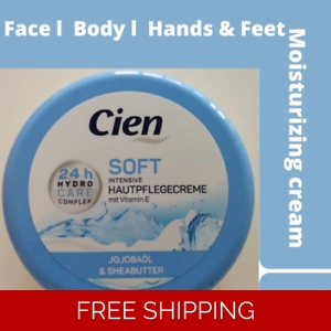 Cien Soft Moisturising Body Face Cream 250ml Crème Visage Hydratante Douce Corps