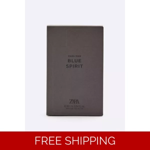 Zara Blue Spirit Eau De Toilette Men Fragrance 90ml (3.04oz) New Perfume