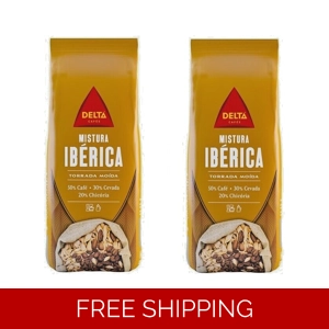 Delta Barley and Chicory Cereal Drink w/ Coffee Iberian Blend Ground Roast 440g