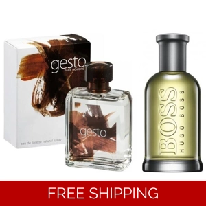 GESTO Eau de Toilette 100ml Perfume For Men 3.4Oz Mercadona (Similar Boss Hugo)