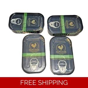 4 x Can Tuna Fish Gallo Portugal in Olive Oil Portuguese 4 x 120g (4,23 oz)