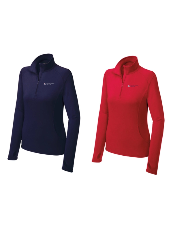 ECE Ladies 1/4 Zip Pullover