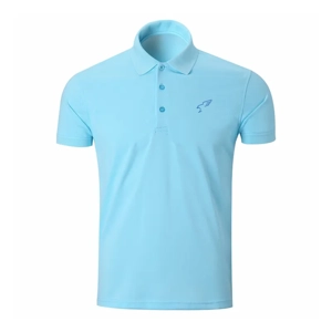 GHIAK polo blue ciel