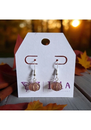 Pumpkin drop Earrings