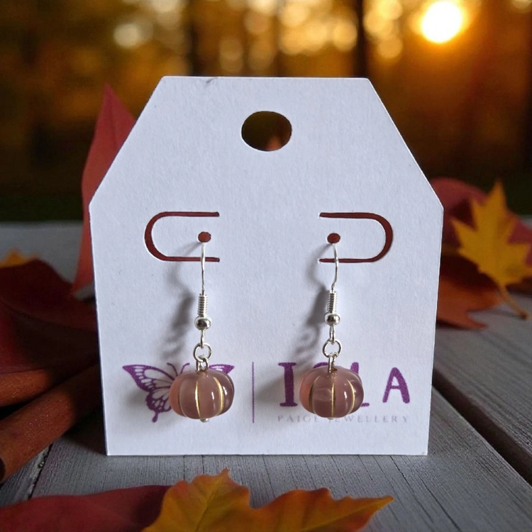 Pumpkin drop Earrings