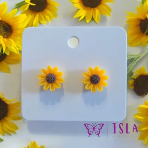 Sunflower studs