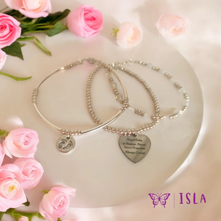Baby Loss Bracelet Set