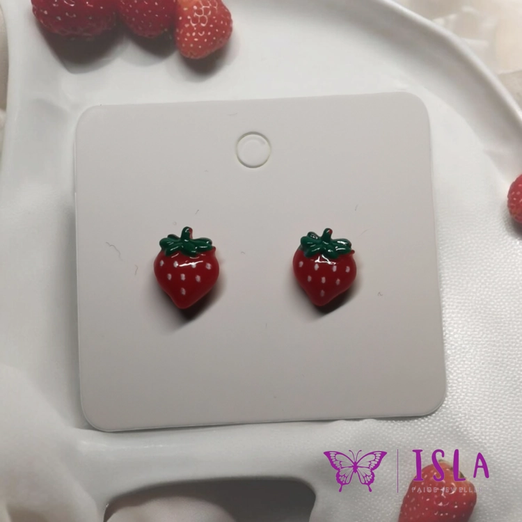 Strawberry studs