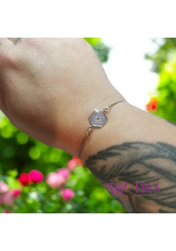 Silver forget me nots Bracelet
