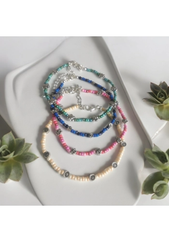 Flower anklet