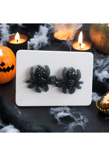 Spider stud earrings