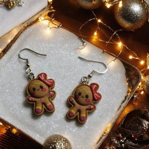 Gingerbread girl Earrings