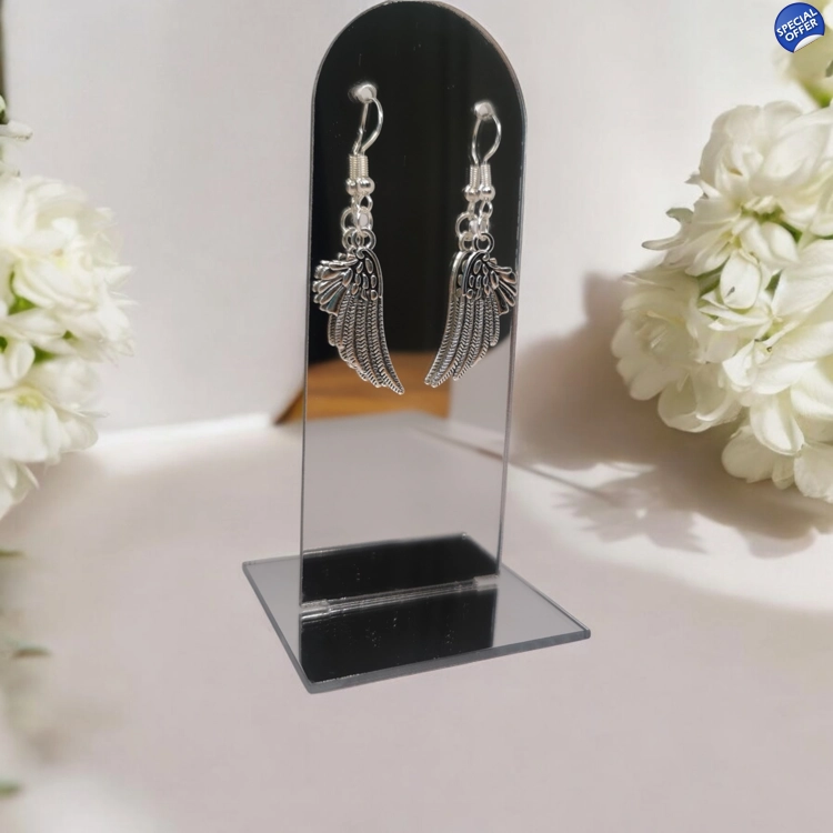 Angel Wing Drop Earrings
