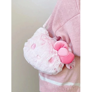 Sweet Kawaii Hello Kitty Plush Handbag Lolita Dolly sling bag Y2K