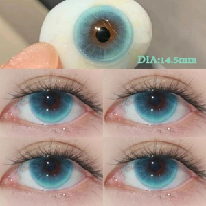 1pair/2pcs BY-TLC TRANSLUCENT contact lens (Rx up to -8.00)