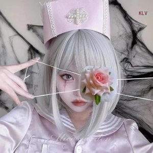 Sweet Kawaii Handmade Lace Eyes Patch Lolita Dolly Y2K
