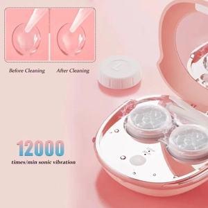 Rechargeable Portable contact lens ultrasonic washer set