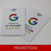 Google Or Tripadvisor NFC Card & Review Widget