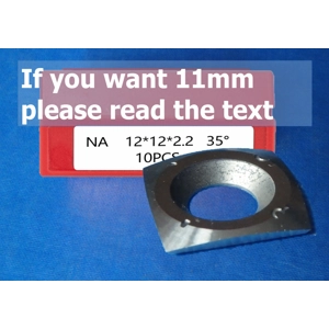 11mm 12mm (11.6mm) Rounded Square Negative Rake Cutter