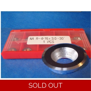 16mm Ci0 Round Negative Rake Cutter