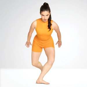 Flared Mesh Shorts Biketard Flared Mesh Shorts Biketard