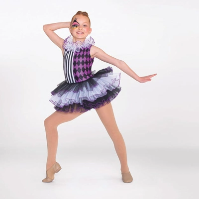 Circus Tutu with Ruffle Collar title=