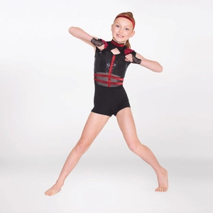 Cap Sleeved Sequin Unitard with Cutaway Panels Cap Sleeved Sequin Unitard with Cutaway Panels