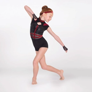 Cap Sleeved Sequin Unitard with Cutaway Panels Cap Sleeved Sequin Unitard with Cutaway Panels