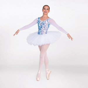 Mesh Long Sleeved Sequinned Tutu Mesh Long Sleeved Sequinned Tutu