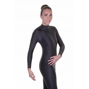 Elsa Long Sleeve Polo Catsuit Lycra