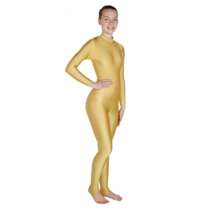 Elsa Long Sleeve Polo Catsuit Lycra