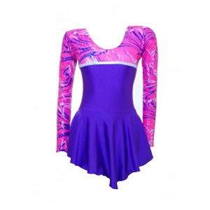 Skater Dress Pink/Purple S095b