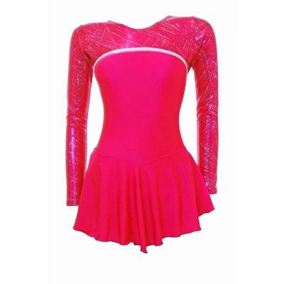 Skater Dress Peony S095c title=