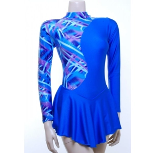 Skater Dress Royal Blue S1000