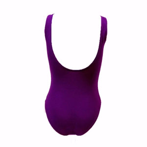 Essential Gathered Front Leotard with Low Back