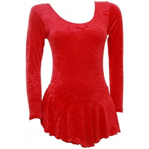 Skater Dress Velvet S096