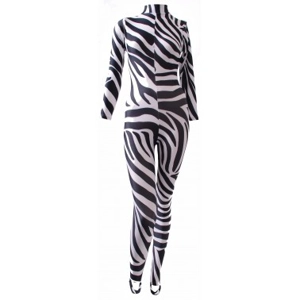 Elsa Zebra Catsuit