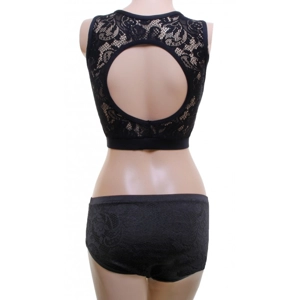 POLE DYNAMIX Black lace set