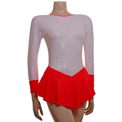 Skater Dress Long Sleeves s116f title=