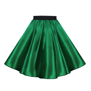 Satin 50's Rock N Roll Skirt