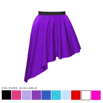Asymmetric Dance Skirt title=