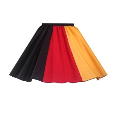 German Flag Skirt title=