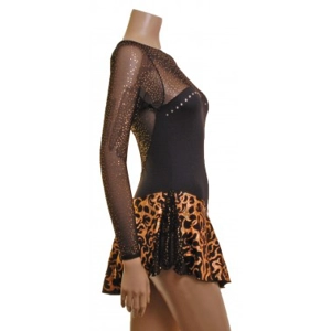 Skater Dress Long Sleeves s118b