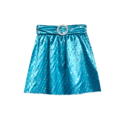 Satin Sequin 70's Skirt title=