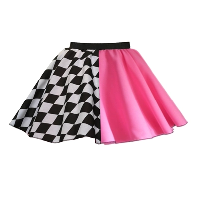 Pink Harlequin Skirt title=
