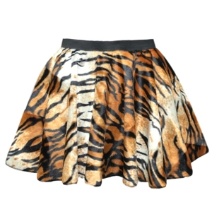 Tiger Print Skirt