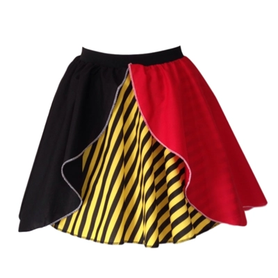 Queen of Hearts Layered Skirt title=