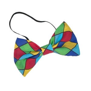 Rainbow Check Clown Skirt